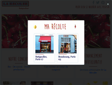 Tablet Screenshot of la-recolte.net